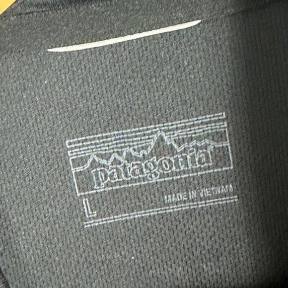 Patagonia Crank Craft Jersey Cycling Top Black Womens Size Large Bike Full Zip L - Picture 5 of 15